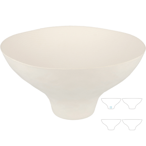 Japanese-style WASARA® Capote Bagasse Cup